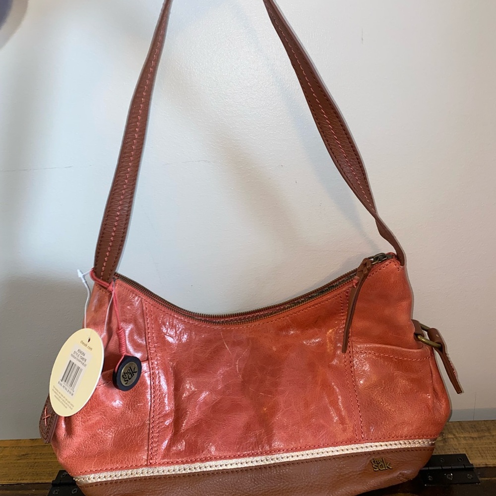 The Sak Kendra Hono Bag Leather Shoulder Purse NWT